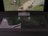 A prototype of the Dell Smart Desk, which Dell will officially announce at CES 2017. (Source: Dell)
