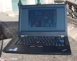 T420s in direct sunlight