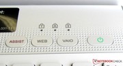 The Sony Vaio’s hotkeys.