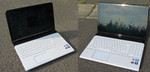 The Sony Vaio SV-E1511V1EW outdoors.