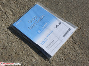 The accessories in the box are limited to this quick start guide. The user has to create recovery data carriers.