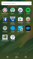 App drawer