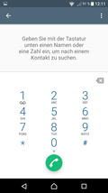 Phone app: Keypad