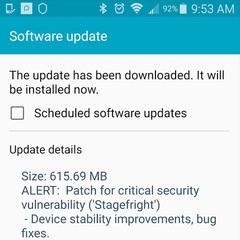 Sprint Galaxy Note 4 gets Android 5.1.1 Lollipop update with Stagefright fix