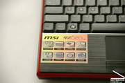 The GX620 can keep up with its genre-colleagues in consideration of connectivity, too. The manufacturer MSI thought of everything.