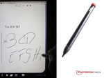 Input pen with handwriting recognition for 27 languages