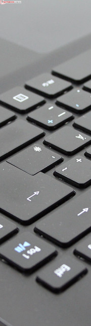 Too bad: clear drop, mostly firm stroke, but sleek, level keys and varying pressure point.