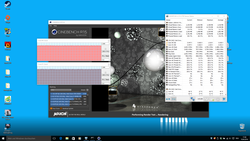 Cinebench loop clock rates (multi-core)