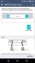 Multiple keyboard options