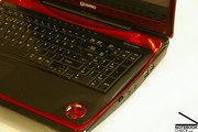 Additionally, the Toshiba Qosmio X300 has a fully-fledged number pad in original size.
