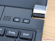 These special keys open the web browser or switch between internal and external display.