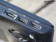 The interfaces are not too limited (eSATA, HDMI, USB 2.0),