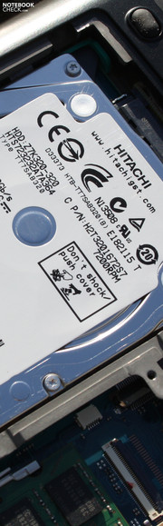 Toshiba Portege R830-110: Version with 7200 rpm HDD