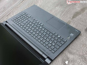 The keyboard features a standard layout with a number pad.