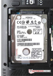 A hard disk with a capacity of 320 GB is installed in the Tecra R840-11E.