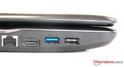 2 USB ports (one 2.0, one 3.0)