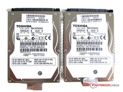 Two 750 GB hard disks.