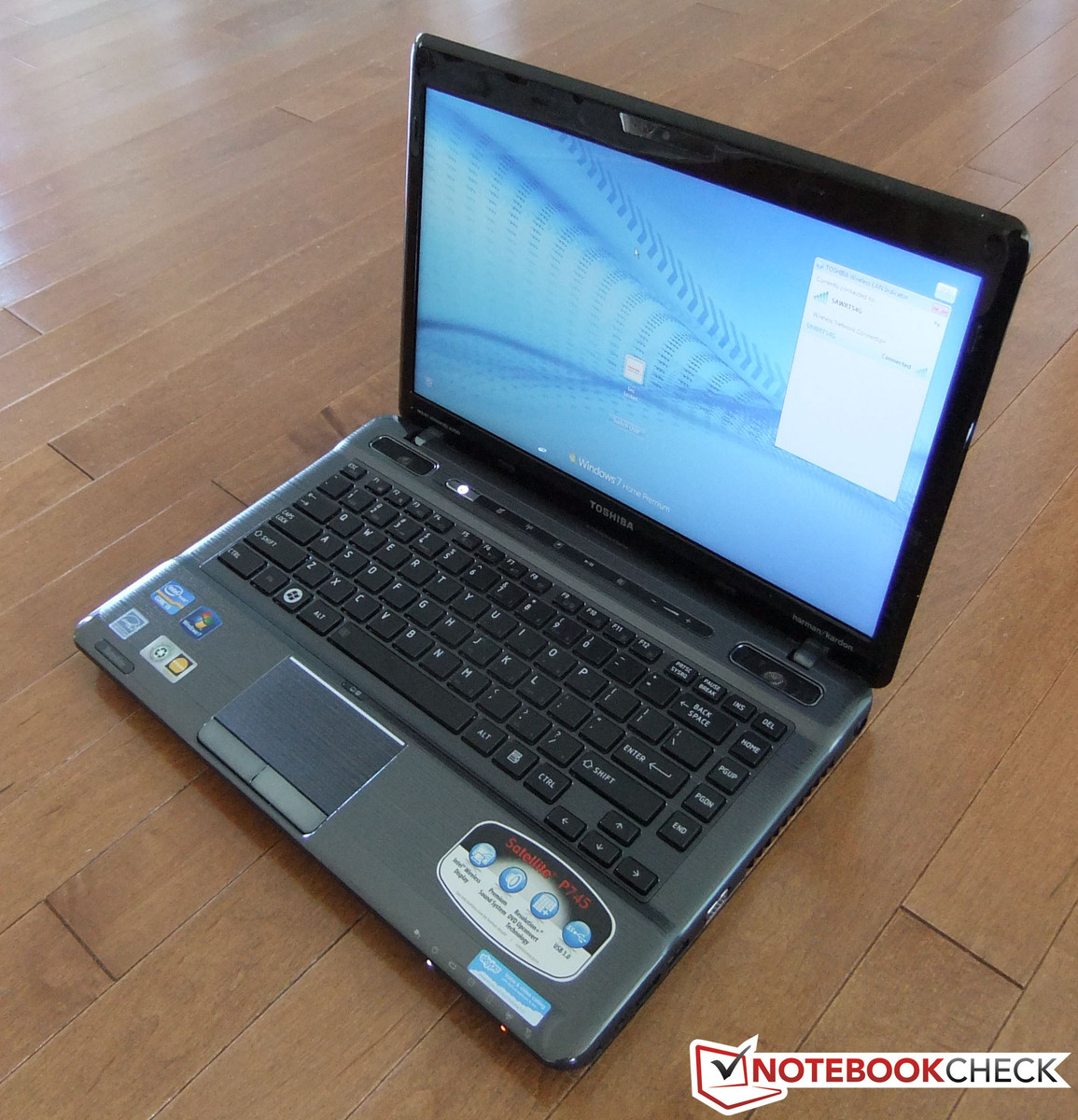 Review Toshiba Satellite P745 S4250 Laptop NotebookCheck 