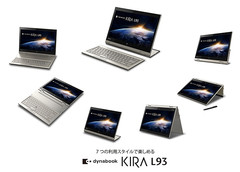 Toshiba Dynabook Kira L93 convertible has 7 usage modes, Haswell processor and Windows 8.1