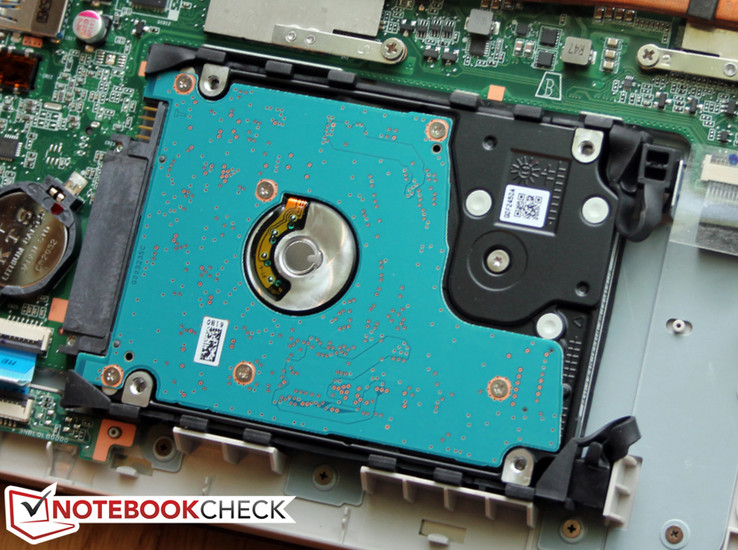 It is easy to replace the hard drive.