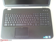 Touchpad and chiclet-style keyboard,...