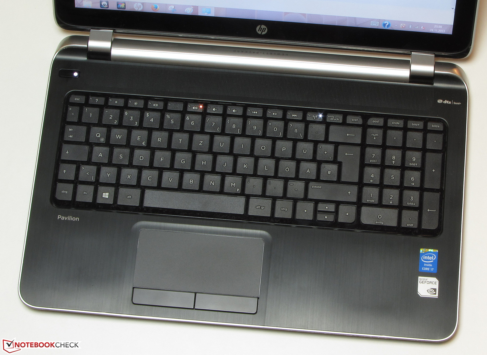 Review Hp Pavilion Touchsmart 15 N010sg Notebook Notebookcheck