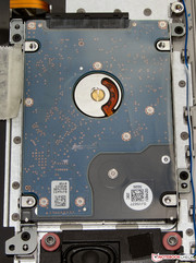 The 750 GB hard drive...