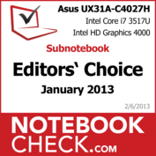 Award Asus Zenbook Prime UX31A-C4027H