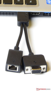 VGA and Gigabit Ethernet slot can be added on demand via slot and included breakout cable.