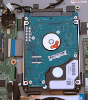 The hard drive can be swapped out.