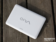 Sony's 10.1 inch netbook in matt pearl white.