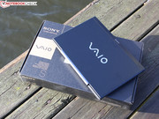 There's a lot in the Vaio's box.