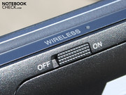 The wireless switch on the front has proven its value for fast deactivation on the plane.