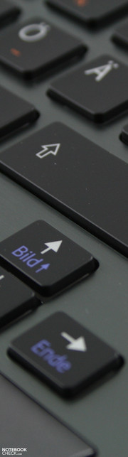 Sony Vaio VPC-Z13Z9E/X:  A typist-friendly keyboard with a generous layout.