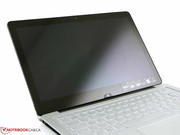 A 13-inch tablet mutates suddenly out of the Vaio Fit multi-flip.