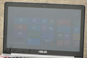 The Vivobook outdoors