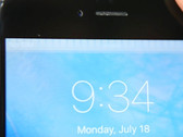 The grey bar at the top of an iPhone 6 (Plus) indicates a problem with the touch controllers.