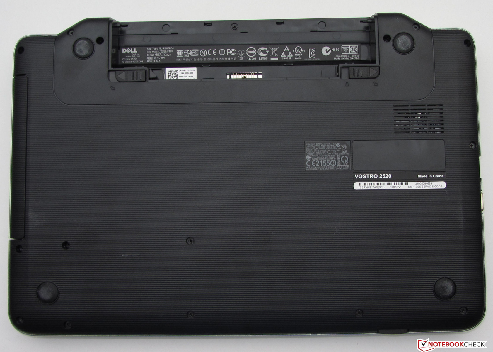 Review Dell Vostro 25 Notebook Notebookcheck Net Reviews