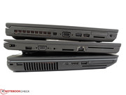 Three workstations in comparison: ThinkPad W541, ThinkPad W550s, HP ZBook 15 G2.