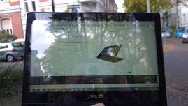 ASUS Transformer Flip TP300L outdoor screen usage