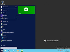 Windows Server Next technical preview screenshot