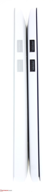 Asus EeeBook X205TA: USB 2.0 only