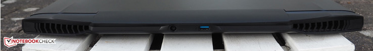 Back: Power outlet, USB 3.0