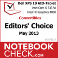 Award Dell XPS 18