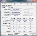 System info CPU-Z RAM SPD