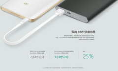 Xiaomi Mi Powerbank Pro 10000 mAh with USB Type-C connectivity