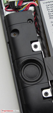 The speakers are on the device's bottom.