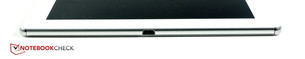 Справа: порт USB/зарядка