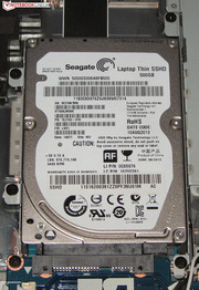 It is possible to replace the hard drive.