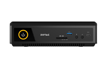 Zotac's Magnus ERX480 features a front-side USB 3.1 Type-C connector (Source: Zotac)